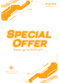 Mechanical Special Offer Flyer Image Preview