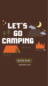 Camp Out Instagram Reel Design