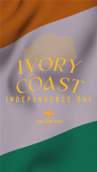 Ivorian Independence Day YouTube Short Design