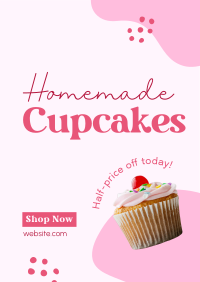 Cupcake Sale Flyer Design