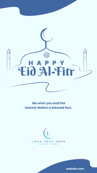 Eid Al-Fitr Strokes Instagram story Image Preview