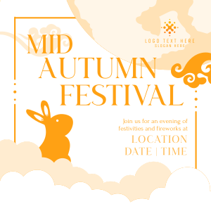 Mid Autumn Bunny Instagram post Image Preview