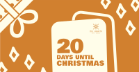 Christmas Countdown Diamonds Facebook Ad Image Preview