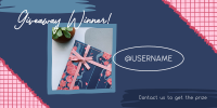 Giveaway Winner Gift Twitter post Image Preview