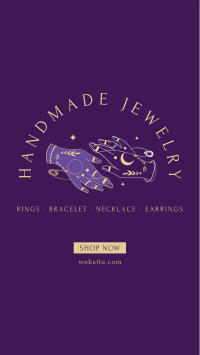 Handmade Jewelry Instagram Story Design