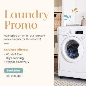 Affordable Laundry Instagram post Image Preview