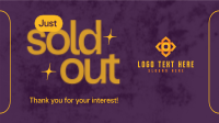 Sold Out Minimalist Animation Preview