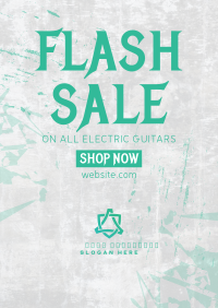 Guitar Flash Sale Flyer Image Preview