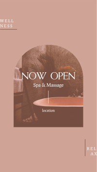 Spa & Massage Instagram story Image Preview