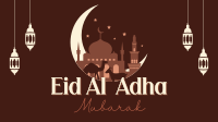 Blessed Eid Al Adha Facebook event cover Image Preview