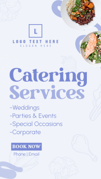 Catering for Occasions Facebook Story Design