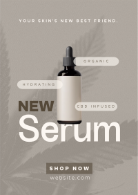 Organic Skin Serum Poster Preview