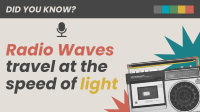 Retro Radio Fun Fact Animation Preview