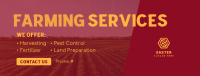 Expert Farming Service Partner Facebook cover Image Preview