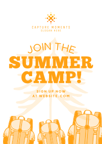 Summer Camp Poster Image Preview