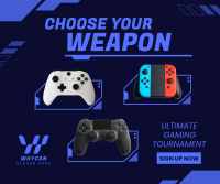 Choose your weapon Facebook post Image Preview