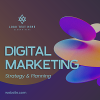 Digital Marketing Plan Instagram post Image Preview