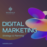 Digital Marketing Plan Instagram Post Design