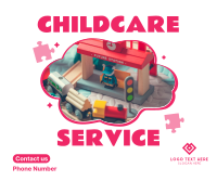 Childcare Daycare Service Facebook Post Design