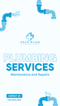 Plumbing Expert Services Instagram Reel Image Preview