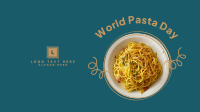 Tasty Carbonara Pasta Facebook Event Cover Design