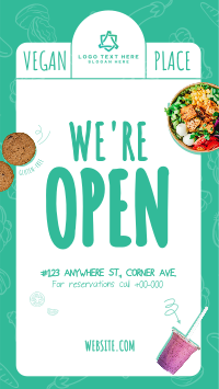 Vegan Monoline  Now Open Video Image Preview