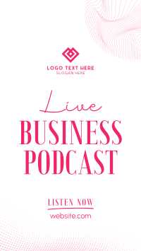 Corporate Business Podcast Instagram Reel Design