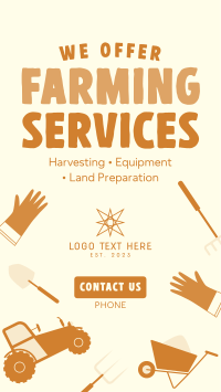 Trusted Farming Service Partner Instagram Reel Design