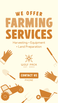 Trusted Farming Service Partner Instagram Reel Image Preview