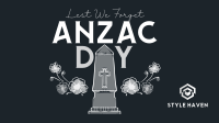 Remembering Anzac Day Facebook event cover Image Preview
