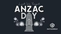 Remembering Anzac Day Facebook Event Cover Image Preview