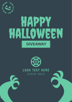 Happy Halloween Giveaway Poster Image Preview