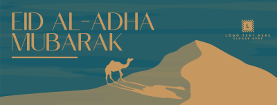 Eid Adha Camel Facebook cover Image Preview