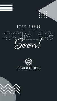 Geometric Coming Soon Instagram Reel Design