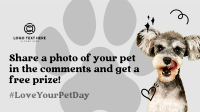 Cute Pet Lover Giveaway Animation Design