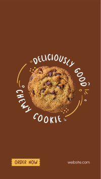 Chewy Cookie Facebook Story Design