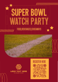 Super Bowl Sport Flyer Design