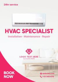 HVAC Specialist Flyer Design