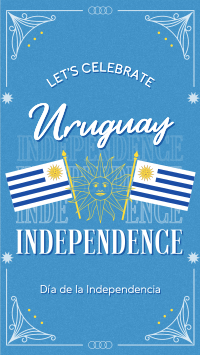 Uruguayan Independence Day Instagram Reel Image Preview