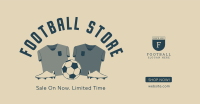 Football Merchandise Facebook Ad Image Preview