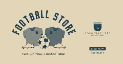 Football Merchandise Facebook ad Image Preview