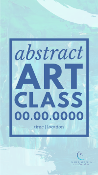 Abstract Art Facebook Story Image Preview