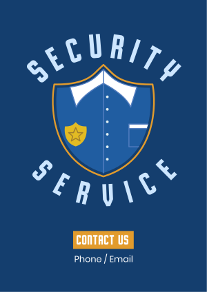 Security Uniform Badge Flyer Image Preview