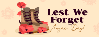 Military Boots Facebook cover Image Preview