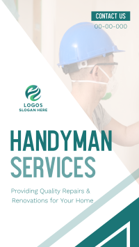 Handyman Services Instagram Story Design