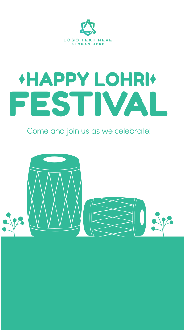 Happy Lohri Festival Facebook Story Design Image Preview