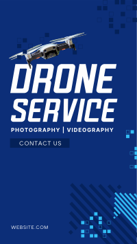 Drone Camera Service Instagram Story Design