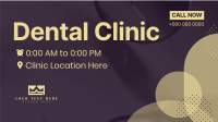 Corporate Dental Clinic Facebook Event Cover Design