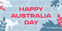 Australia Day Modern Twitter post Image Preview