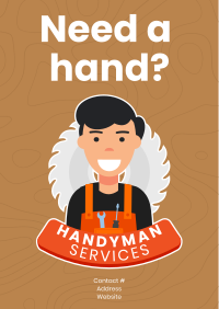 Handyman Services Flyer Image Preview